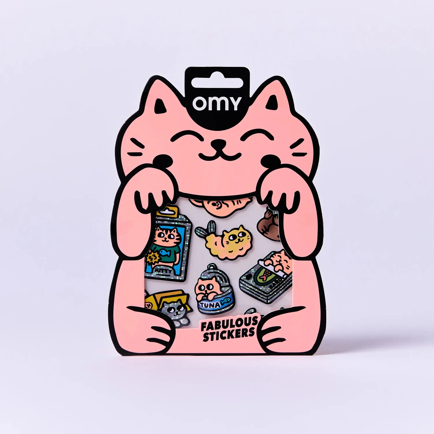 OMY Travel Box Kawaii kreativ boks med tuscher