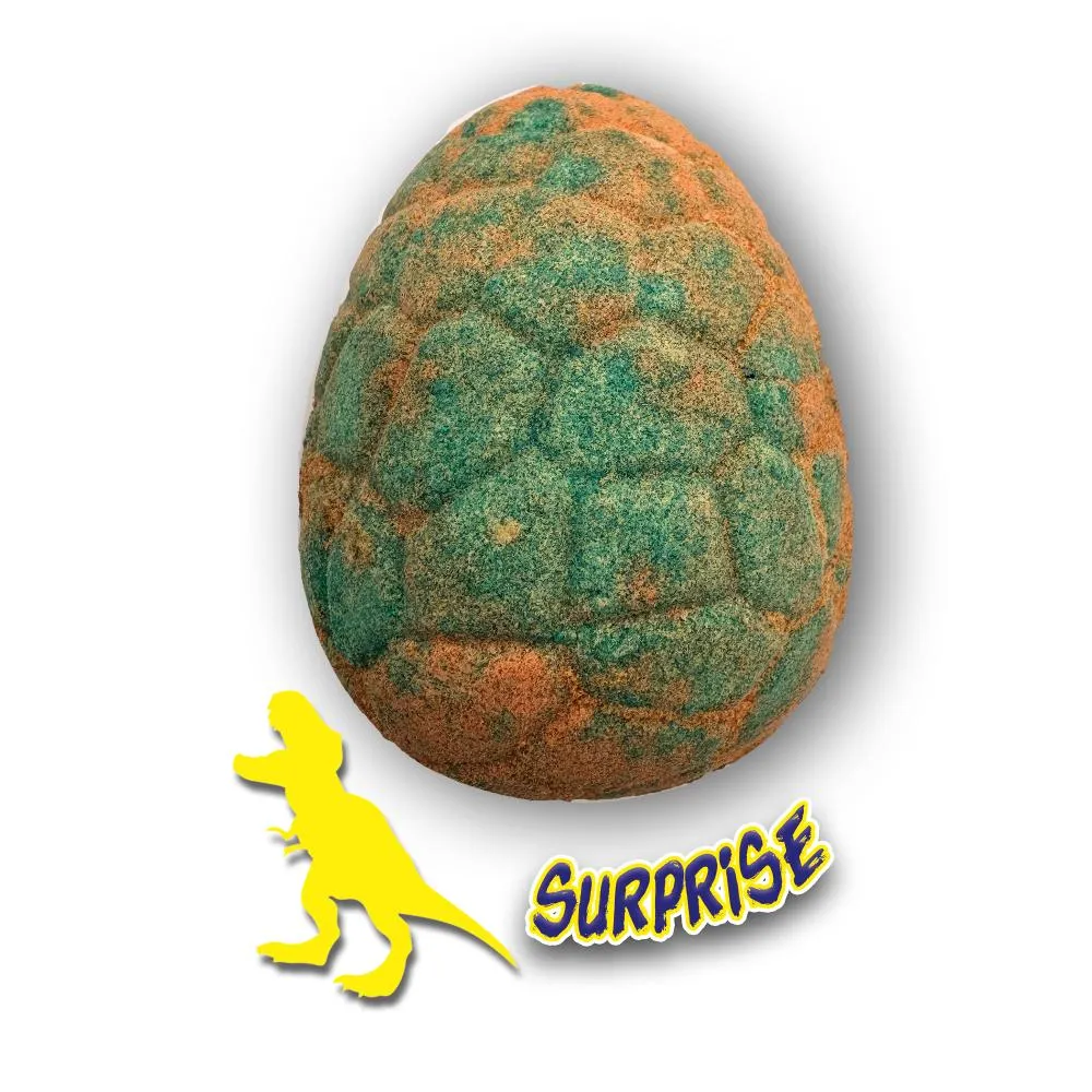 SES Creative Dino badebombe overraskelse orange blå