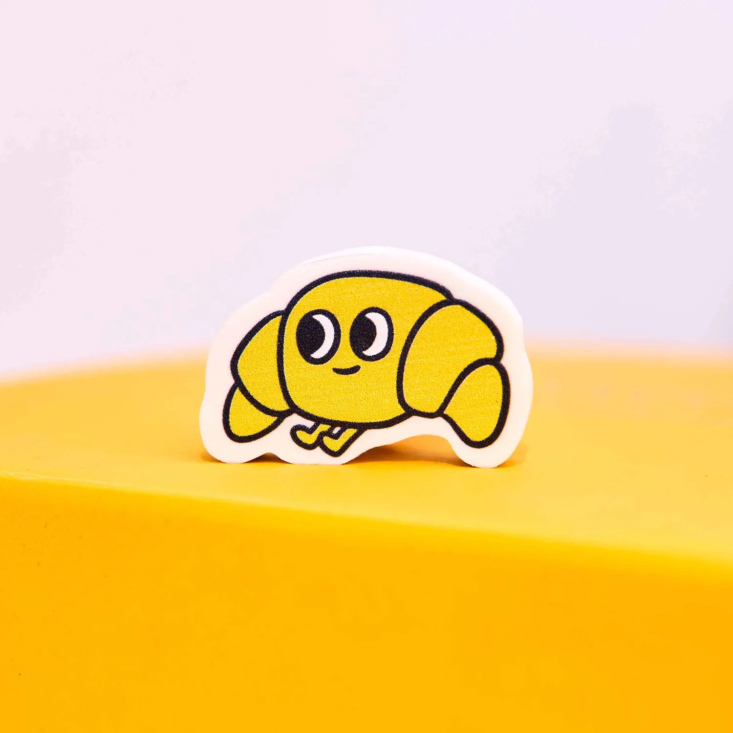 OMY Eraser Buddies viskelæder Leon croissant duft