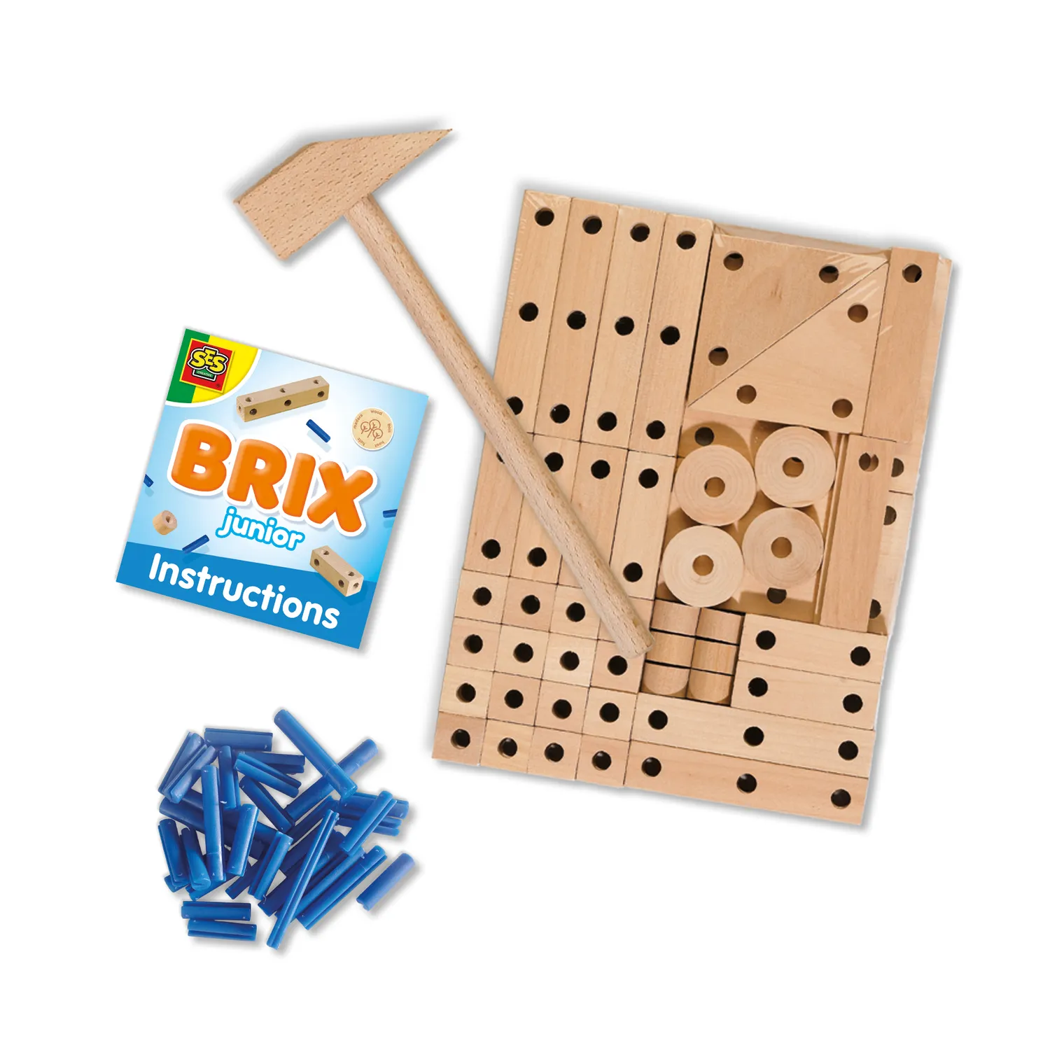 SES Creative Brix Junior Creations byggesæt 46 dele