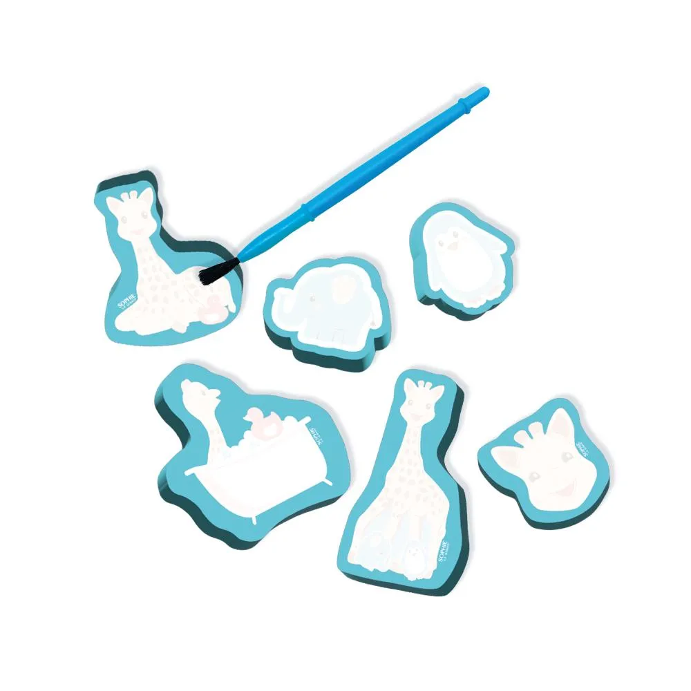 SES Creative Sophie la Girafe badmaling 6 figurer