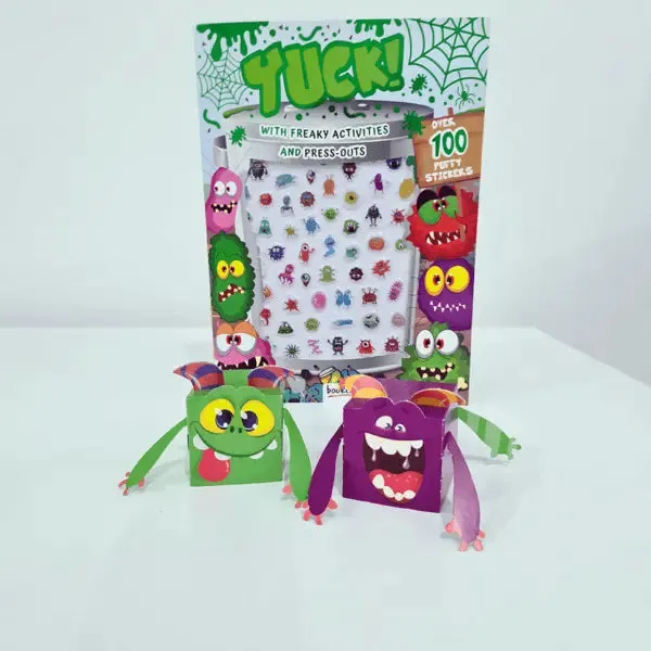 Decoden Magic Yuck puffy klistermærkebog 100 stickers