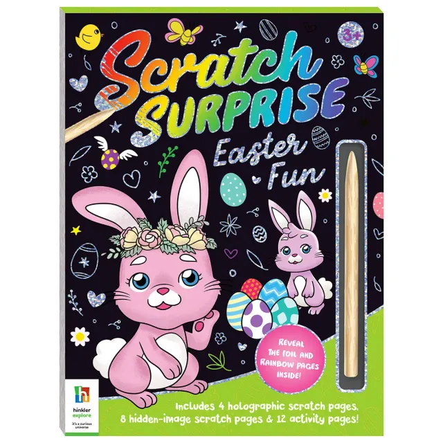 Decoden Magic Scratch Surprise Easter Fun påske skrabebog