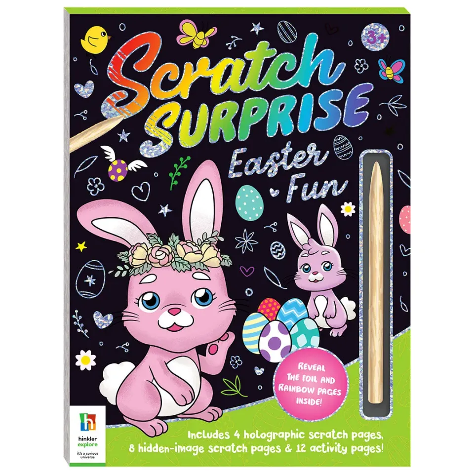 Decoden Magic Scratch Surprise Easter Fun påske skrabebog