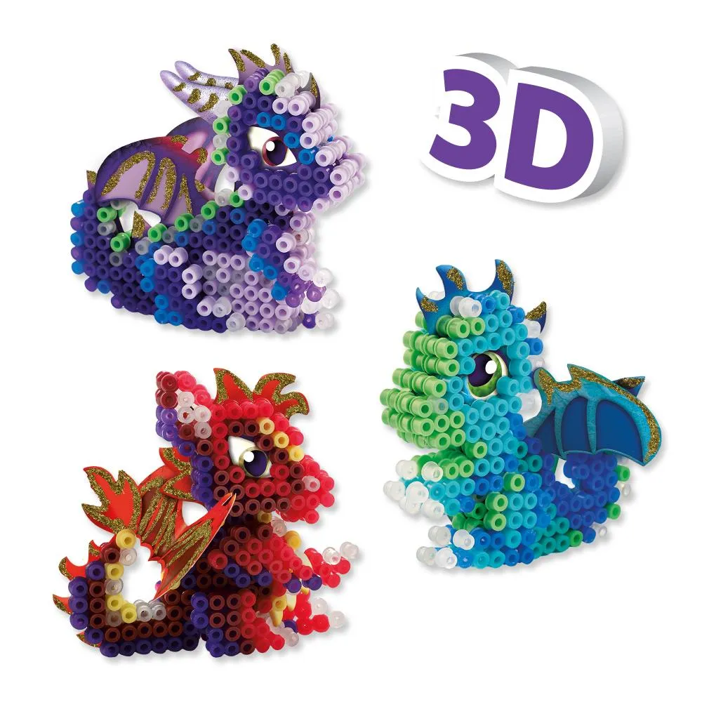 SES Creative Beedz Drager strygeperler 1800 stk 3D