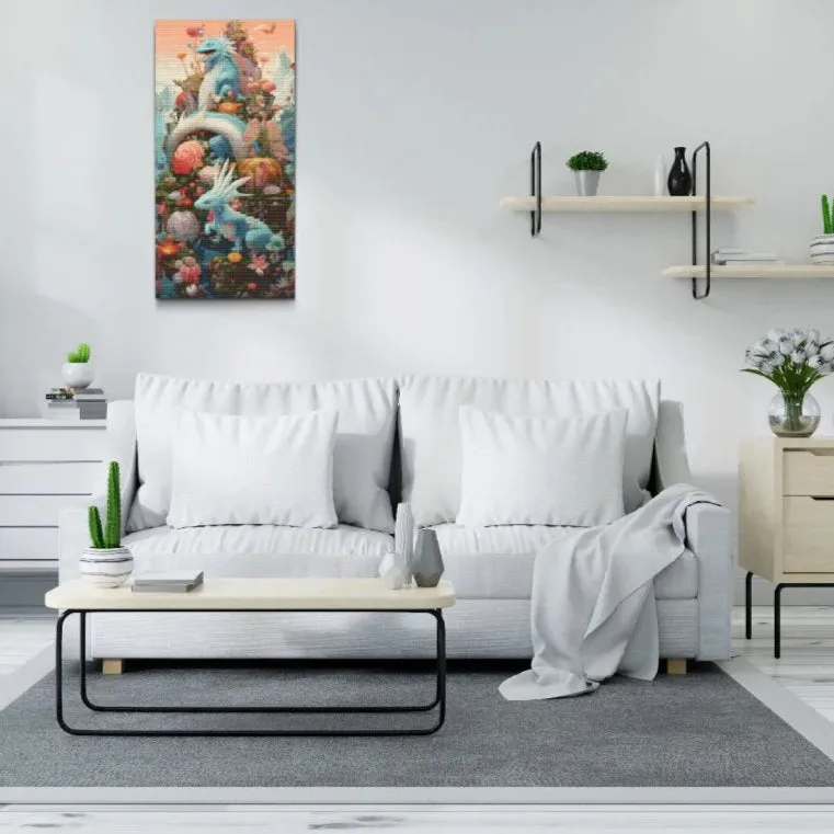 Road2Art Dragens Hule diamond painting 40x80 cm