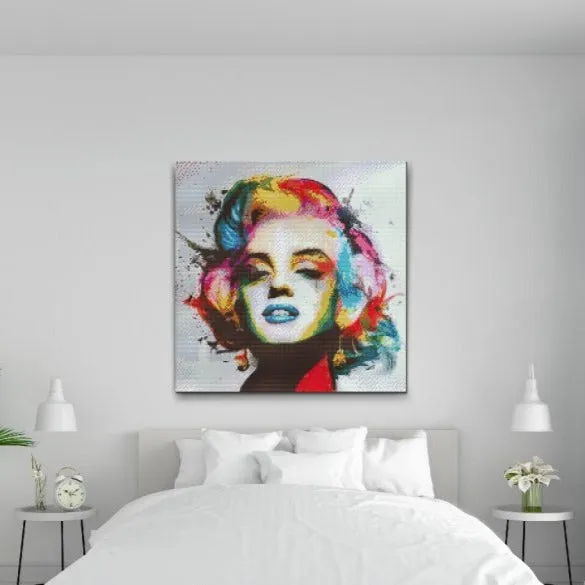 Road2Art Marilyn Monroe diamond paint 50x50 cm 5D