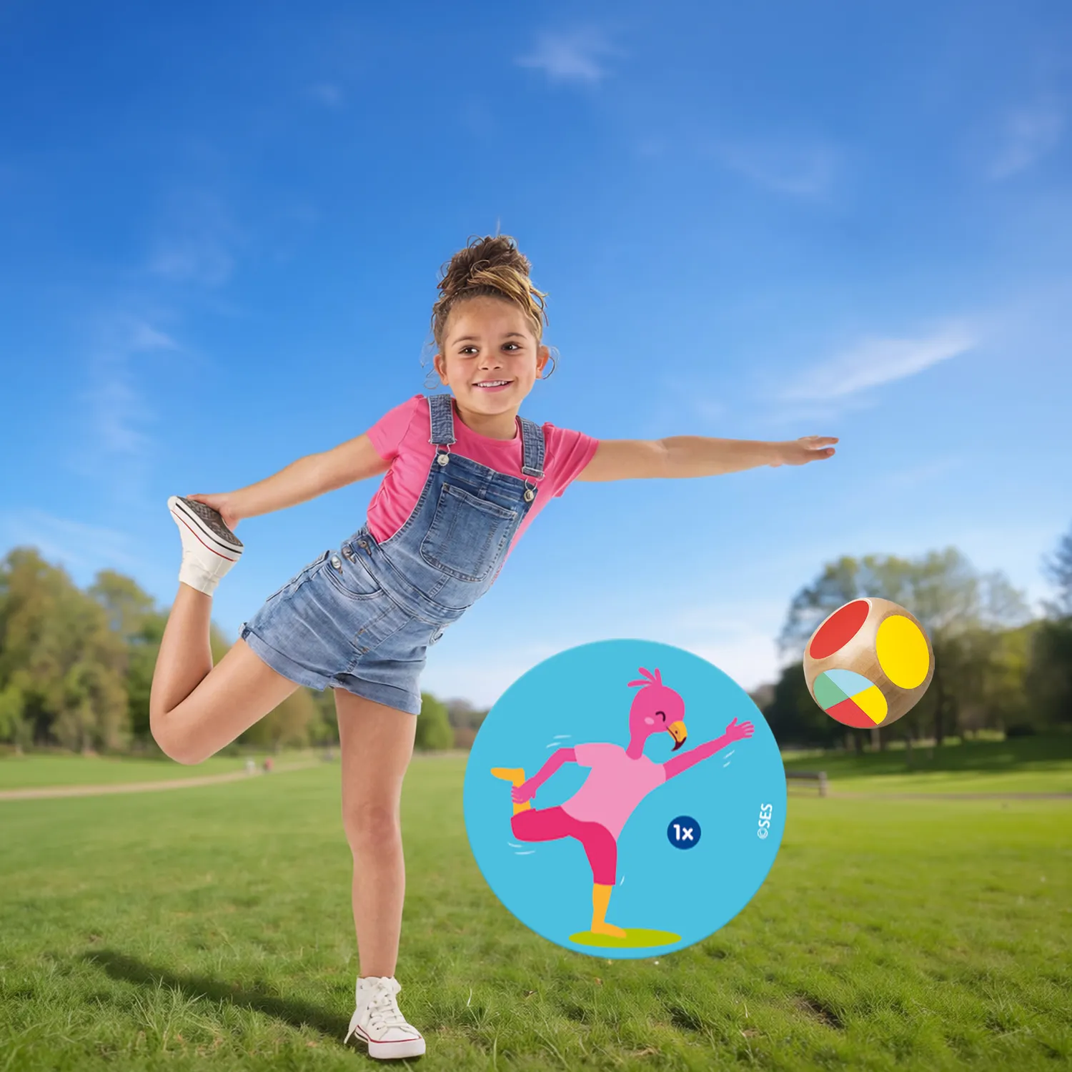 SES Creative Animal Dance Moves dansespil 24 kort