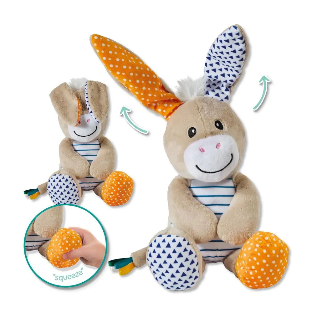 SES Creative Donkey krammebamse æsel flapører