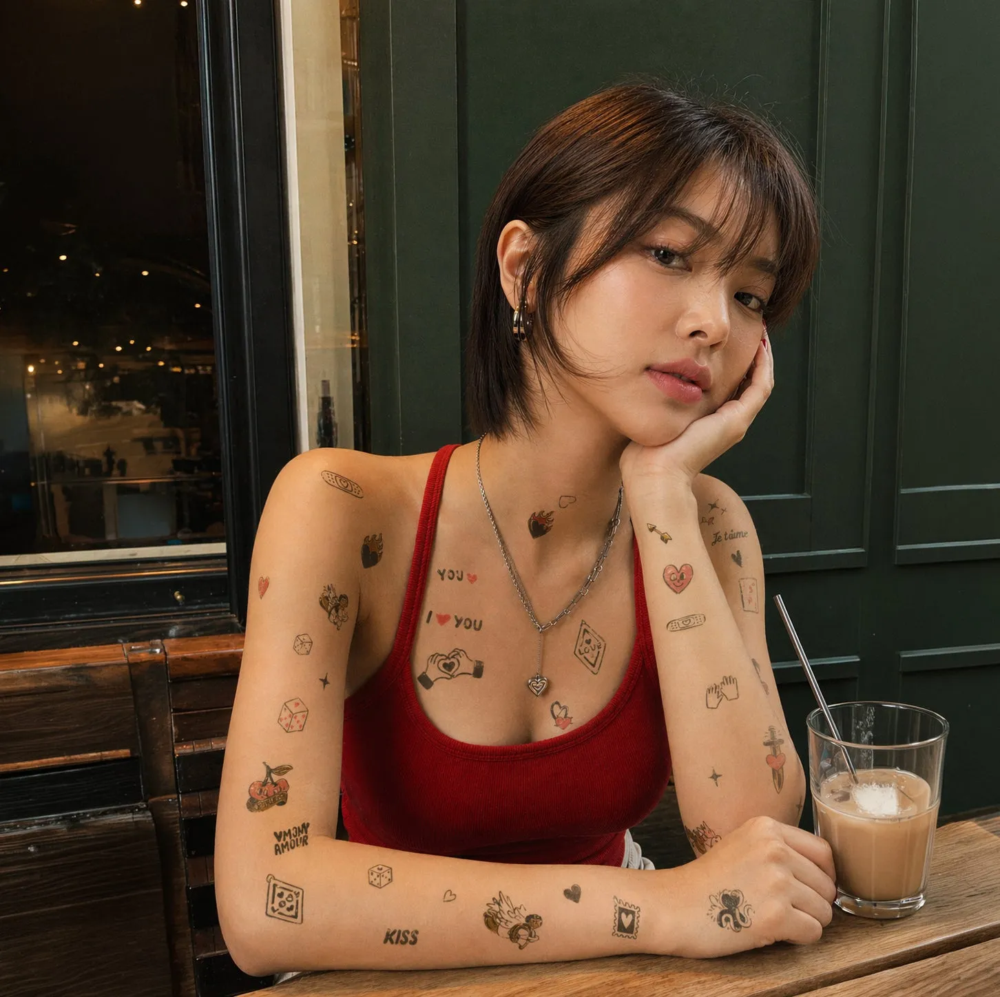 OMY Crazy In Love tatoveringer midlertidige 46 stk
