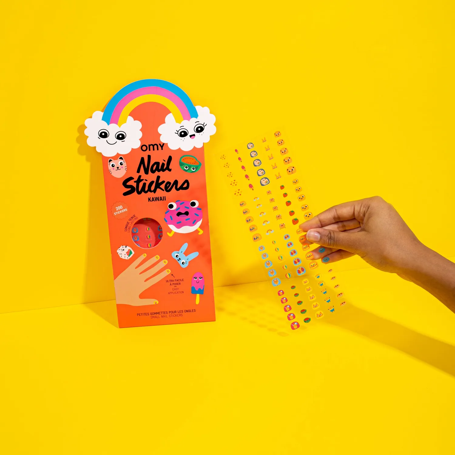 OMY Body Art Box Kawaii klistermærkesæt til børn