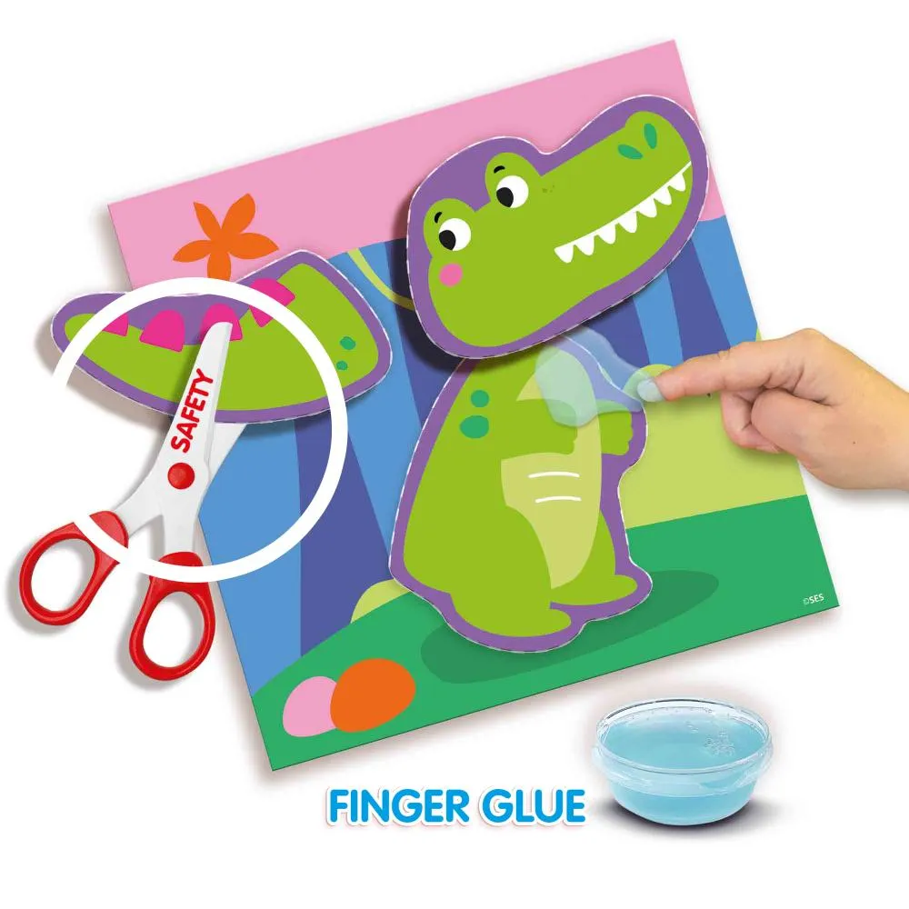 SES Creative Jeg lærer klippesæt klippe klistre 3 år