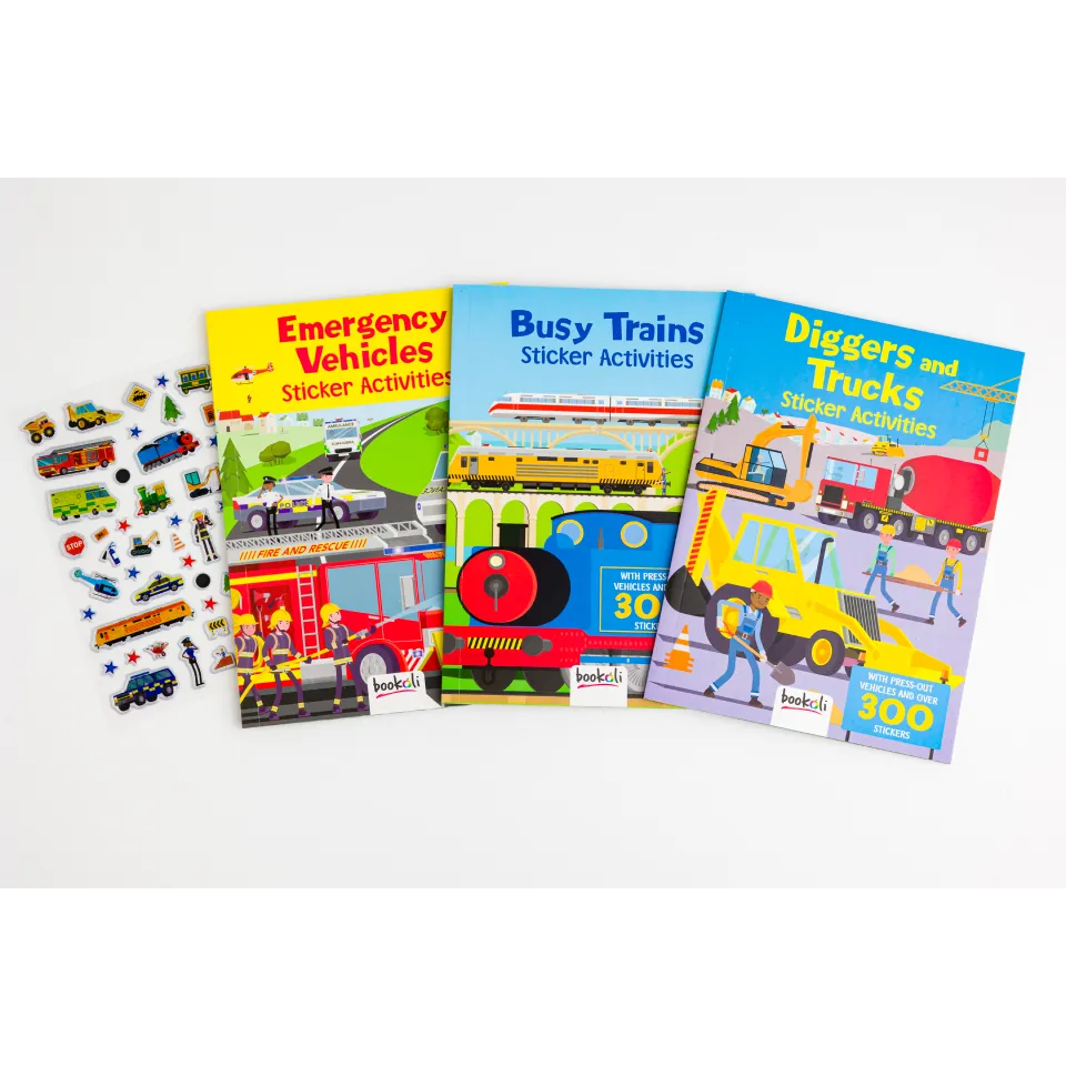 Decoden Magic Sparkly Activity My First Vehicles aktivitetskuffert