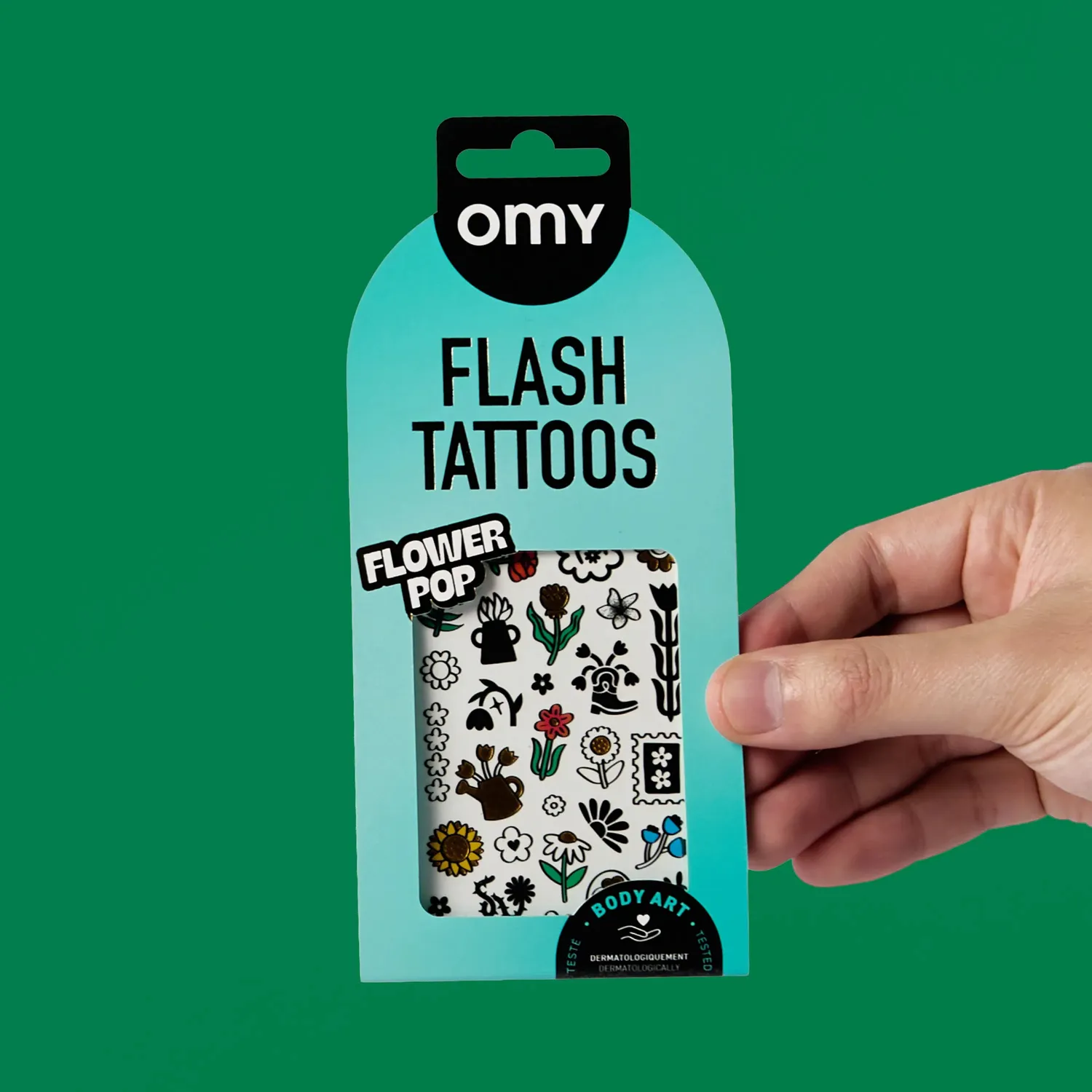 OMY Flash Tattoos tatoveringer 4 ark