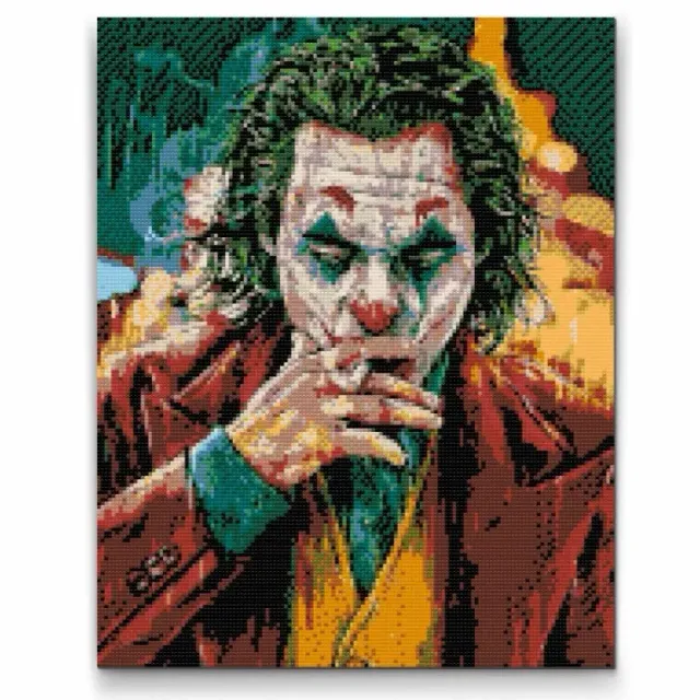 Road2Art Jokeren diamond paint 30x40 cm runde