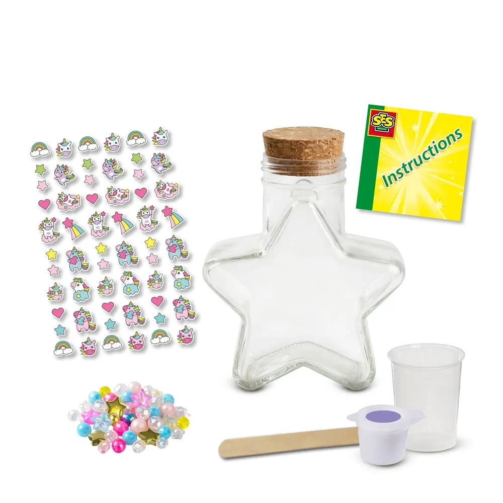 SES Creative Make Mix Slime enhjørning lilla slim