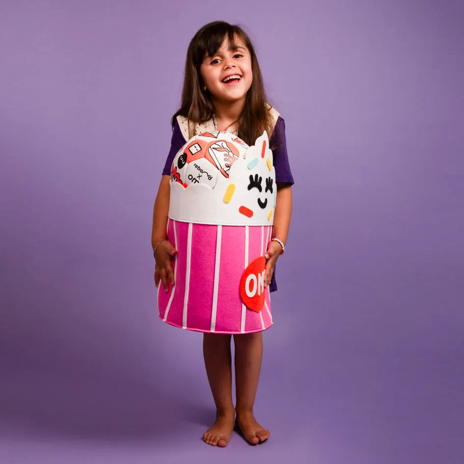 OMY Tidy Bag Yummy opbevaringskurv filt