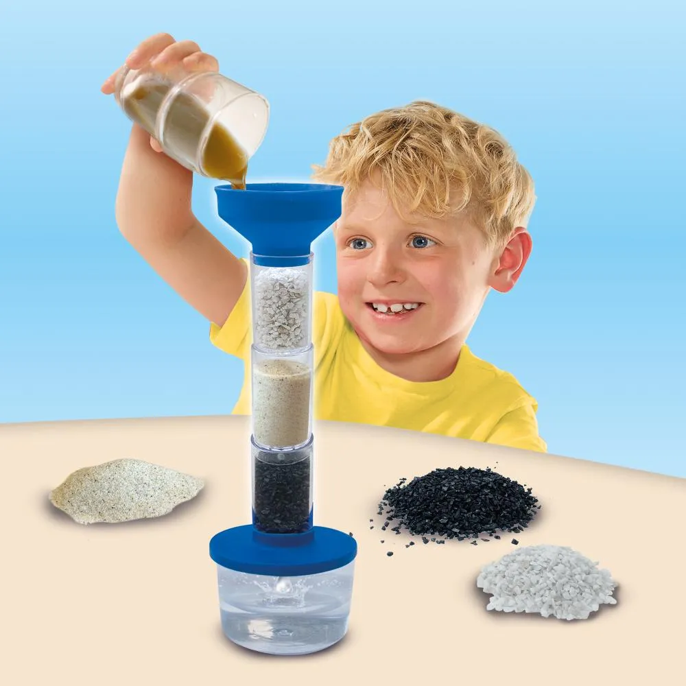 SES Creative Water Filter eksperimentsæt 6 dele fra 8 år