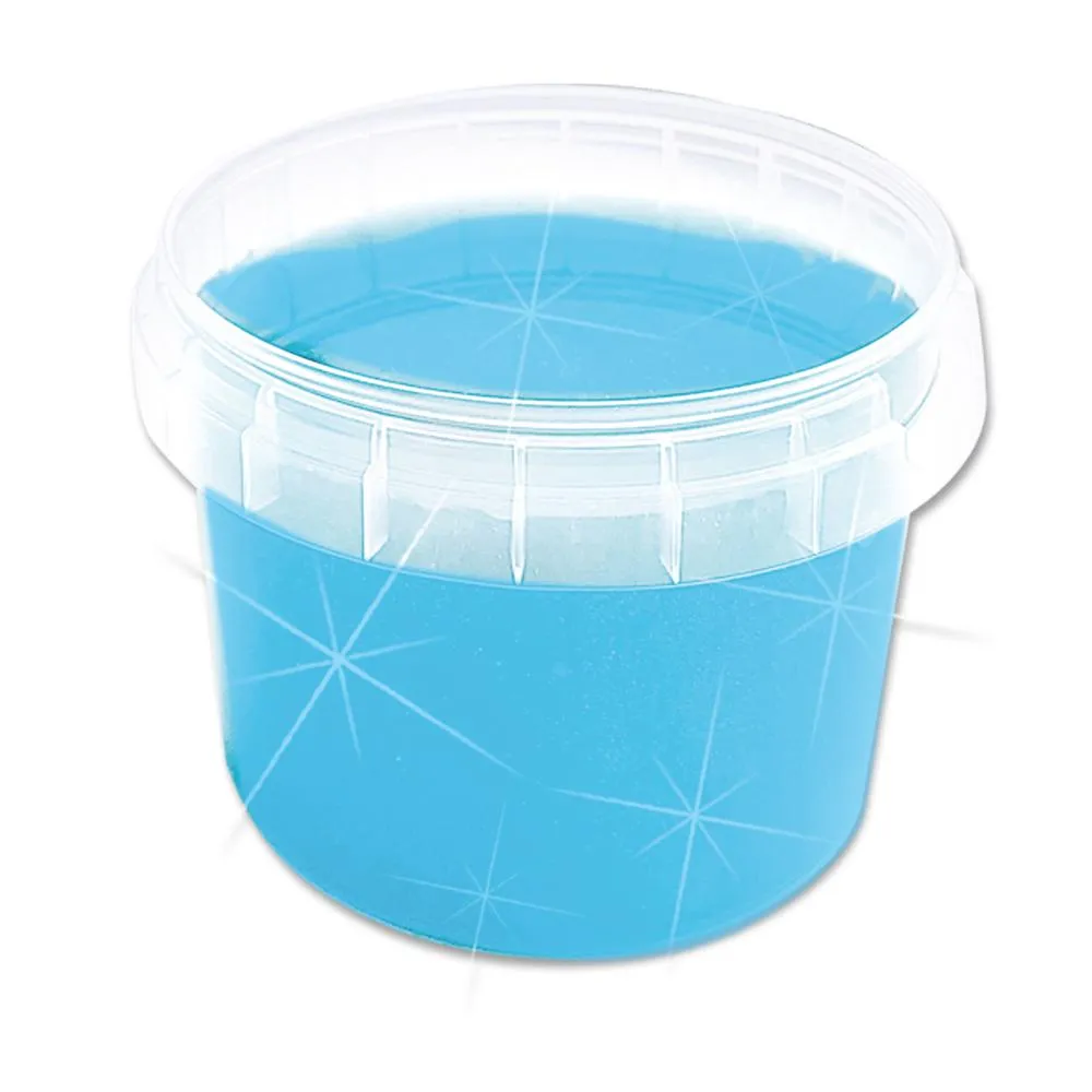SES Slime blå glitter slim 140 g strækbar