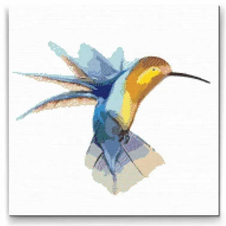 Road2Art Kolibri diamond paint 50x50 cm runde