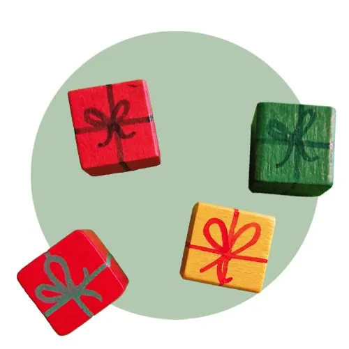 MooiHout Puur Spelen Insert Sinterklaas legeplade