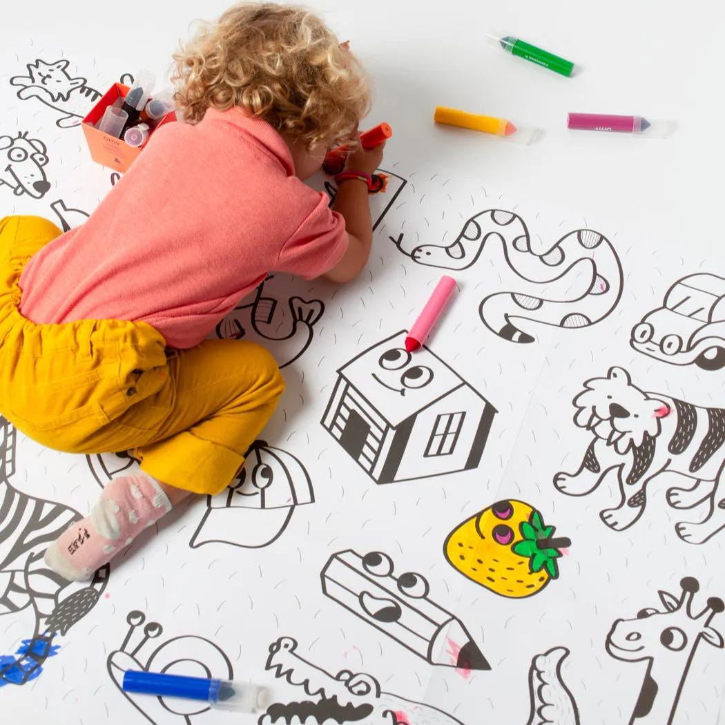 OMY My First Art maleplakat baby store flader
