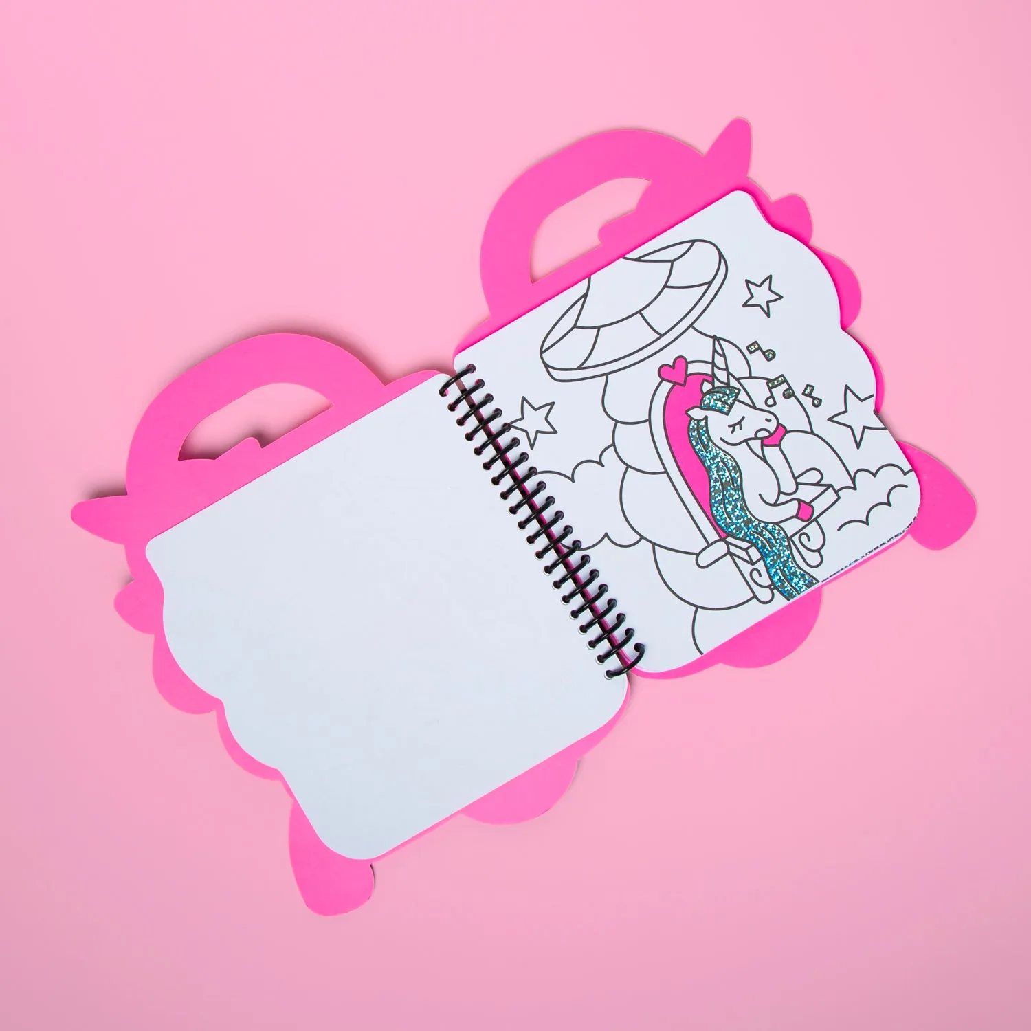 OMY Lily malebog med stickers enhjørning 35 sider