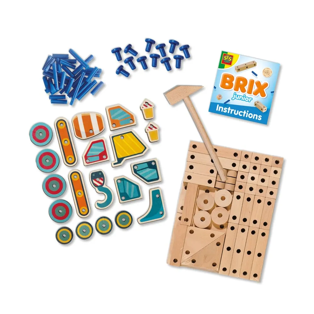 SES Creative Brix Junior byggesæt køretøjer 46 dele