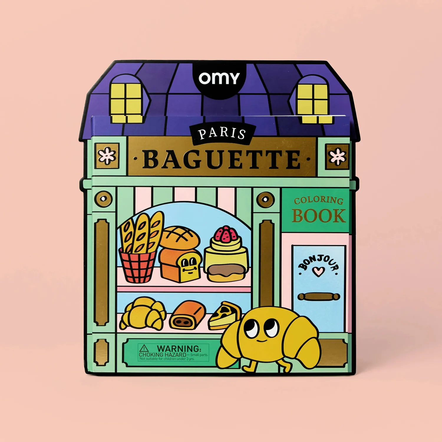 OMY Coloring Boutique Pack malebog 4 stk