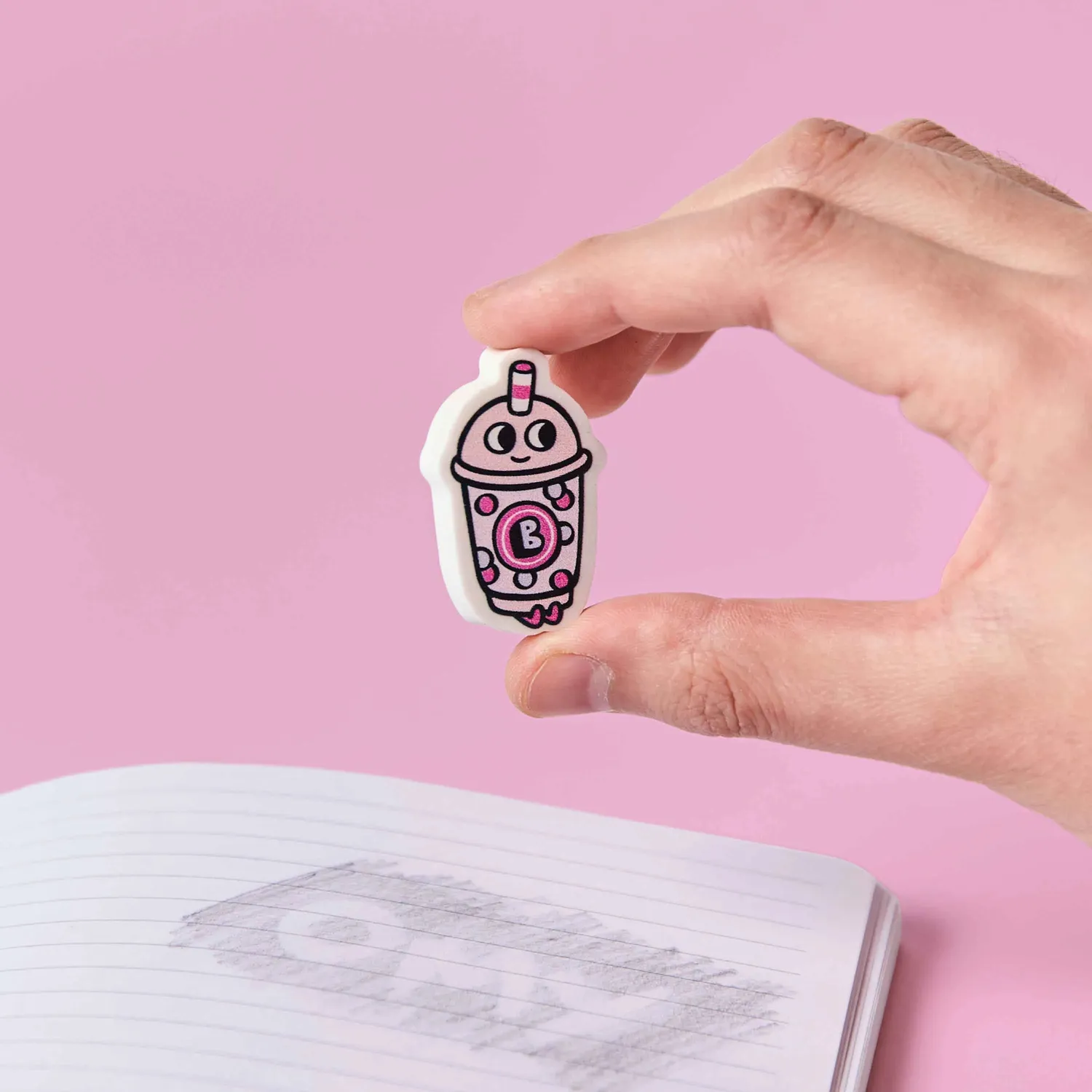 OMY Eraser Buddies Bubble viskelæder med duft