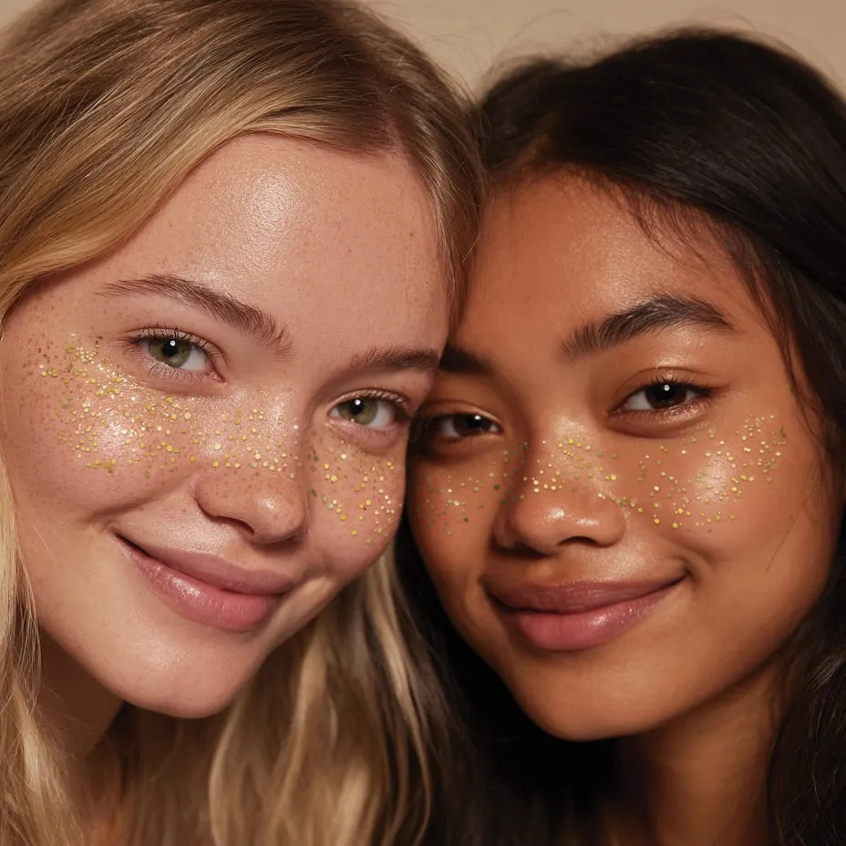 OMY Shine Bright fregne-tatovering guld
