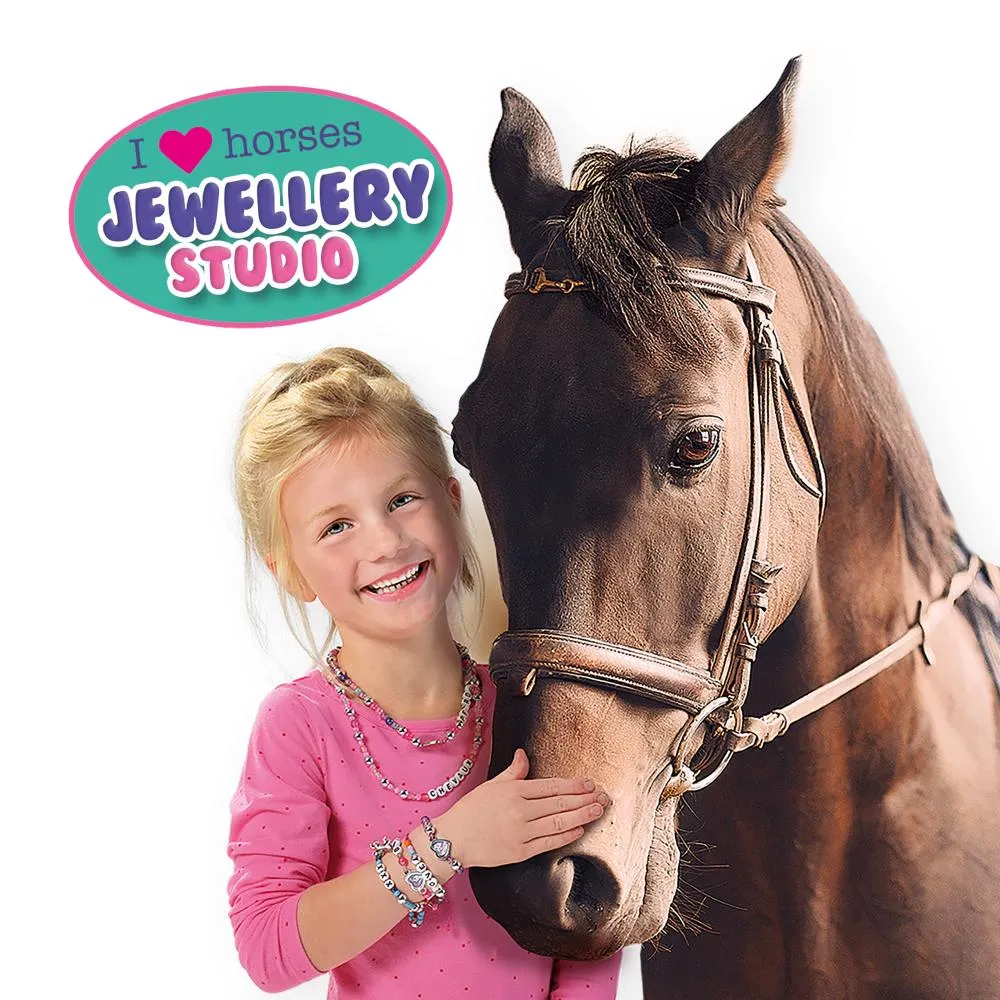 SES Creative I Love Horses smykkesæt 2 vedhæng