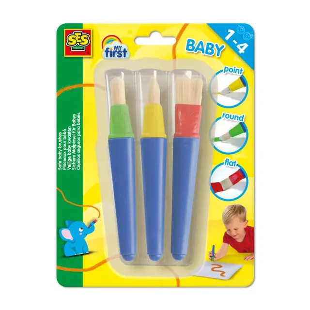 SES Creative My First babypensler 3 stk små hænder