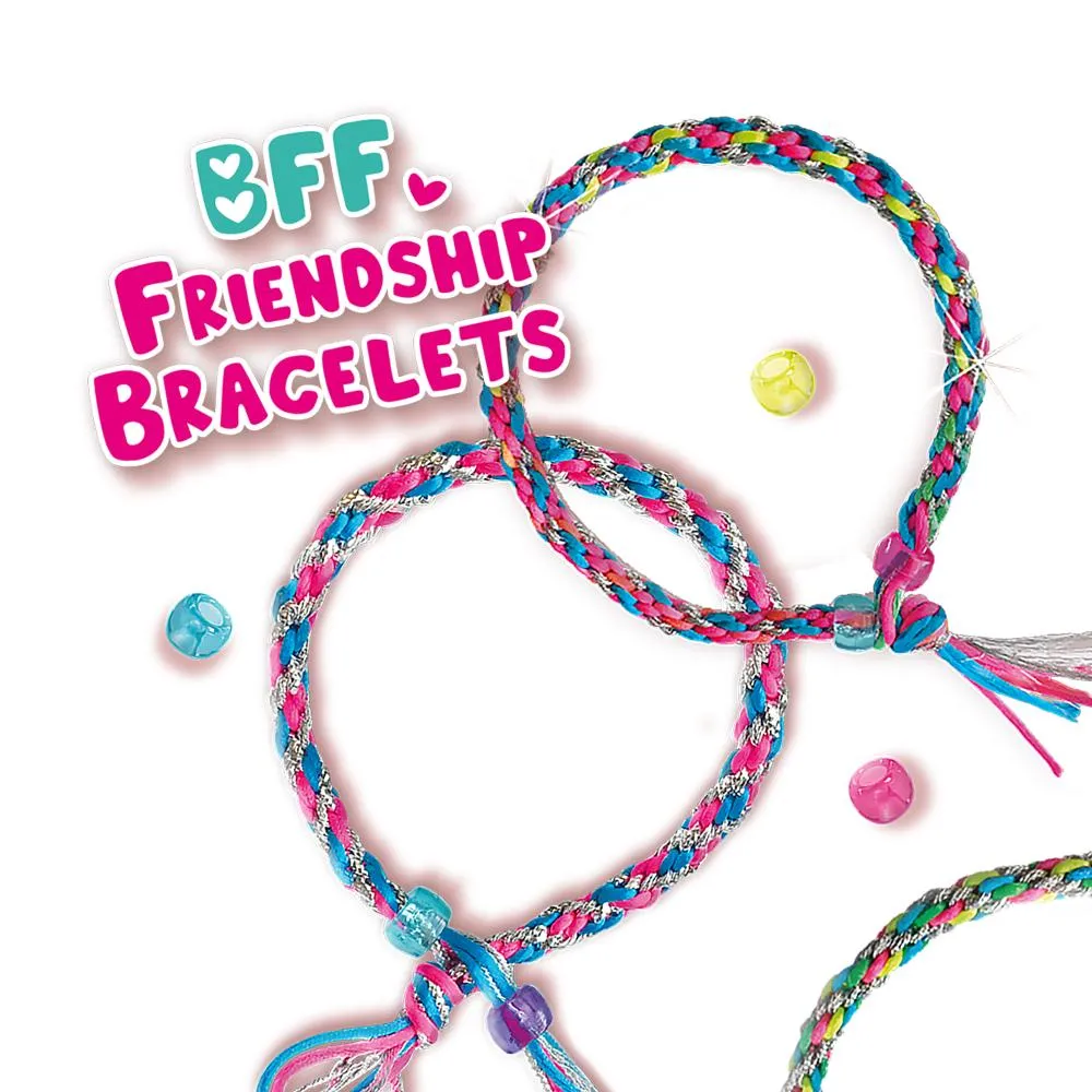 SES BFF venskabsarmbånd knyttesæt med perler fra 5 år