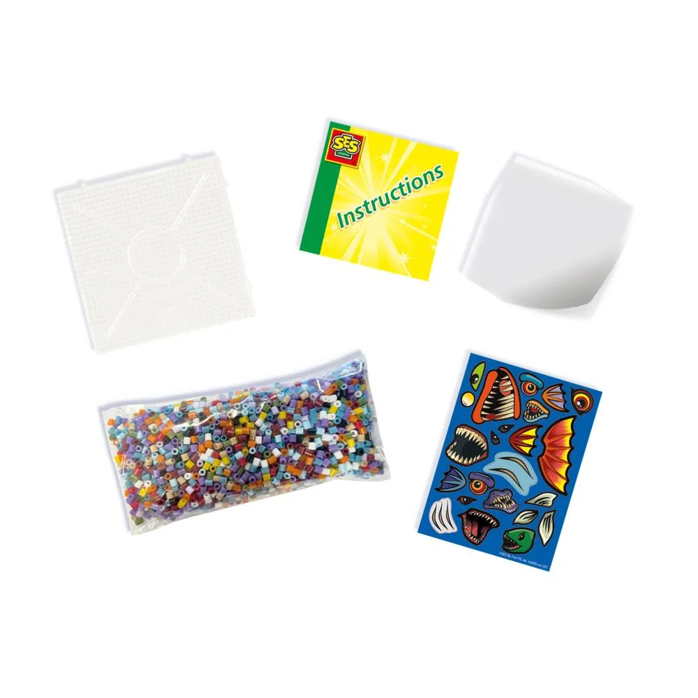 SES Creative Beedz Havdyr strygperler 2400 stk PVC-fri