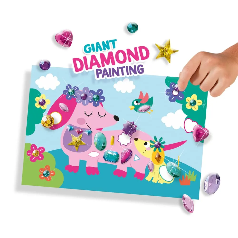 SES Creative Giga Diamond Painting sæt 6 kort 129 stk