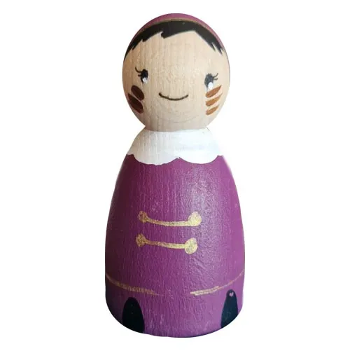 Puur spelen Peg dolls træfigurer sanseleg