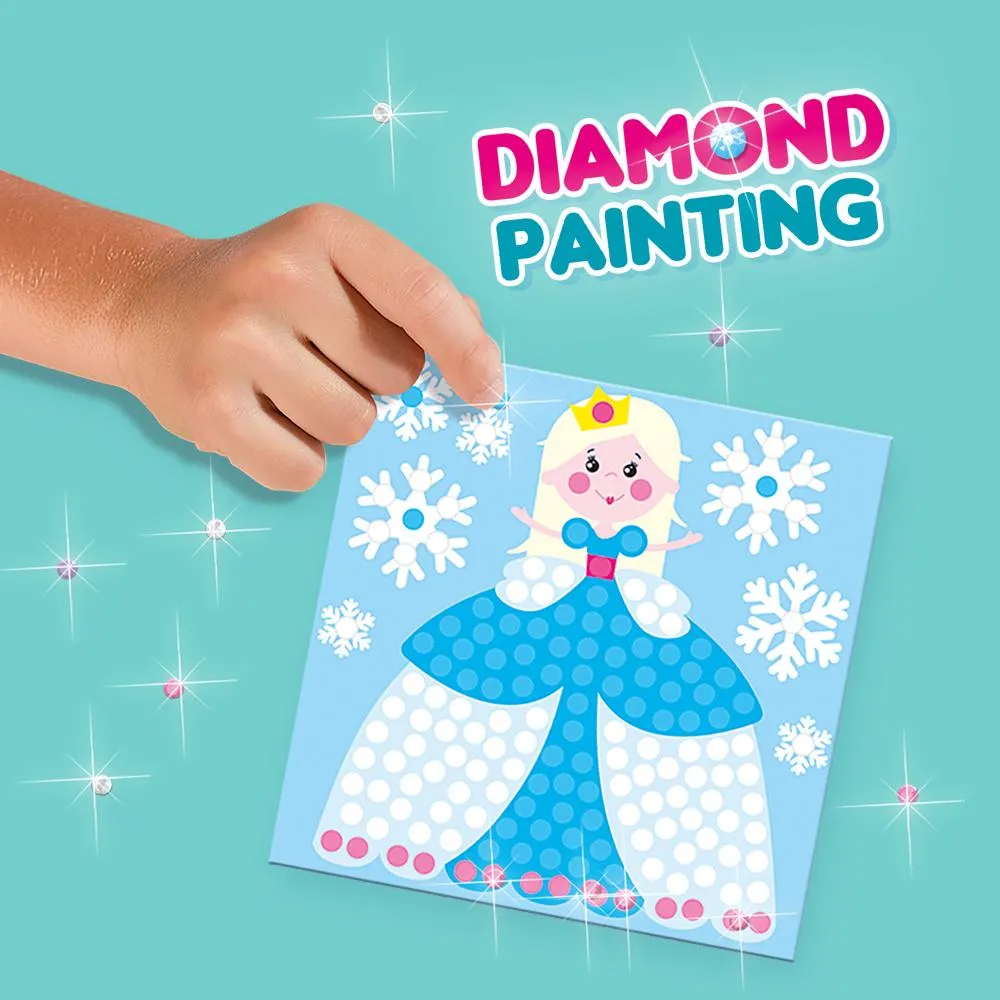 SES Creative Diamond Painting Junior mosaiksæt 8 kort