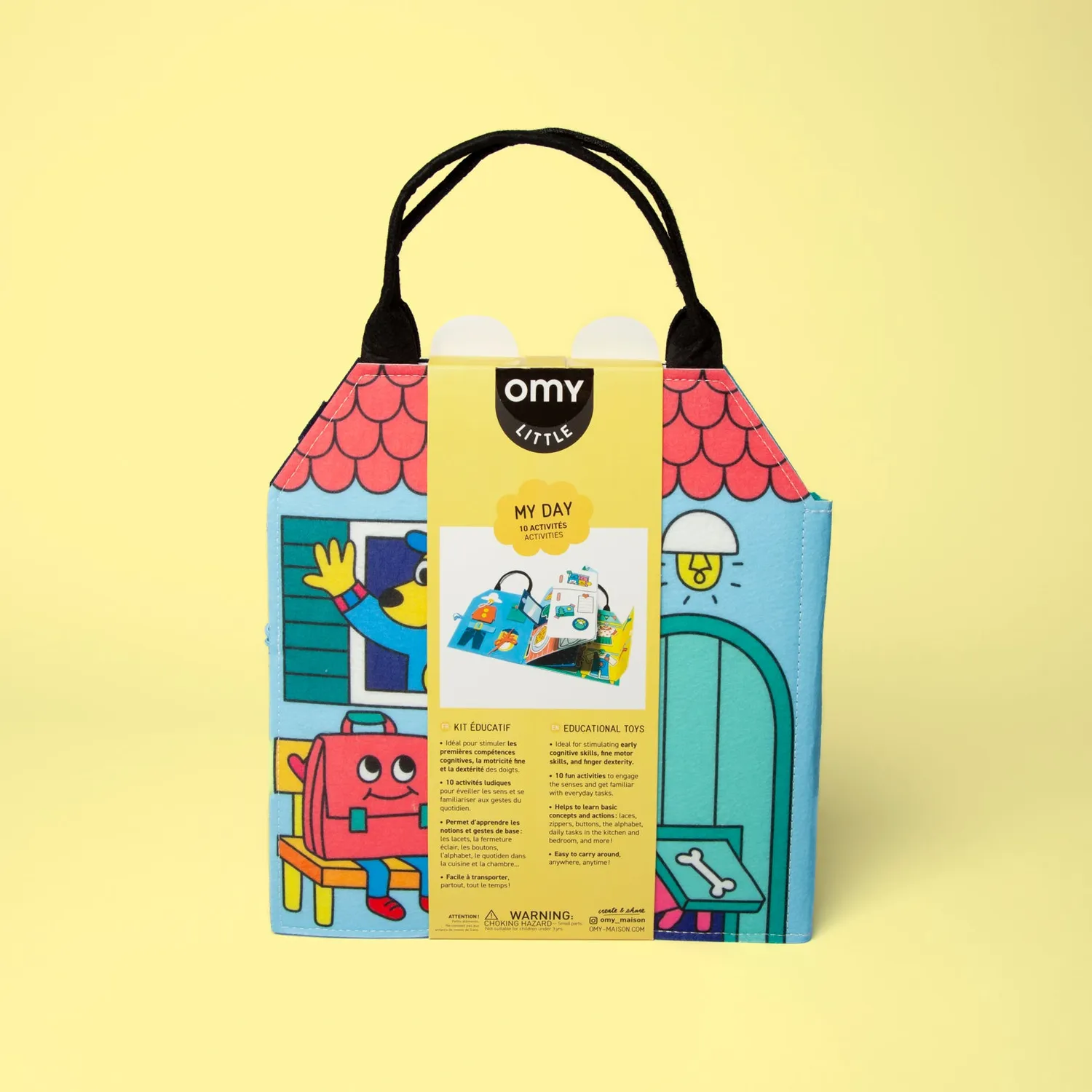 OMY Montessori Playkit My Day legesæt 10 aktiviteter