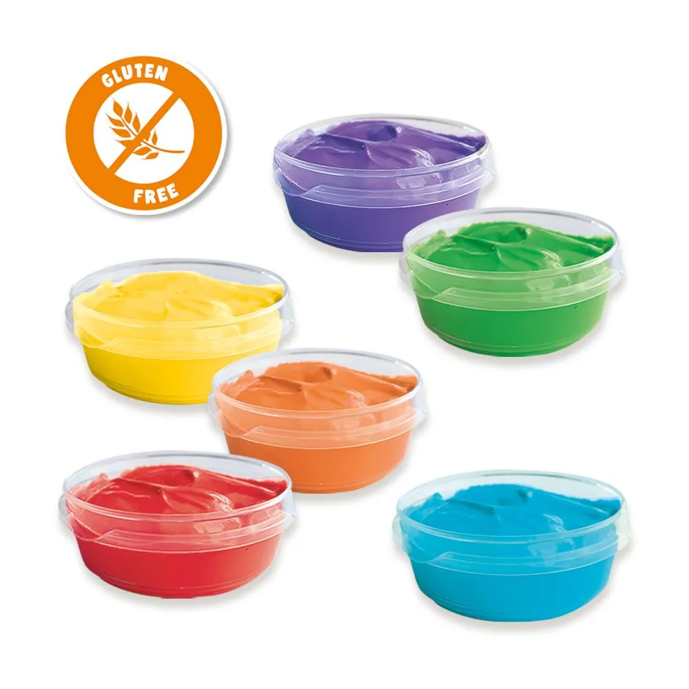 SES Creative fingerfarve 6x45ml vaskbar