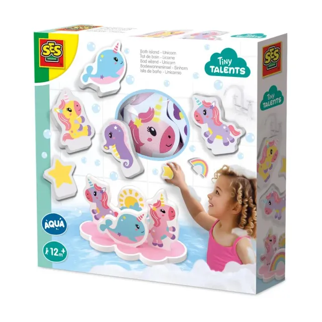 SES Creative Bad Eiland Unicorn badelegetøj 9 dele