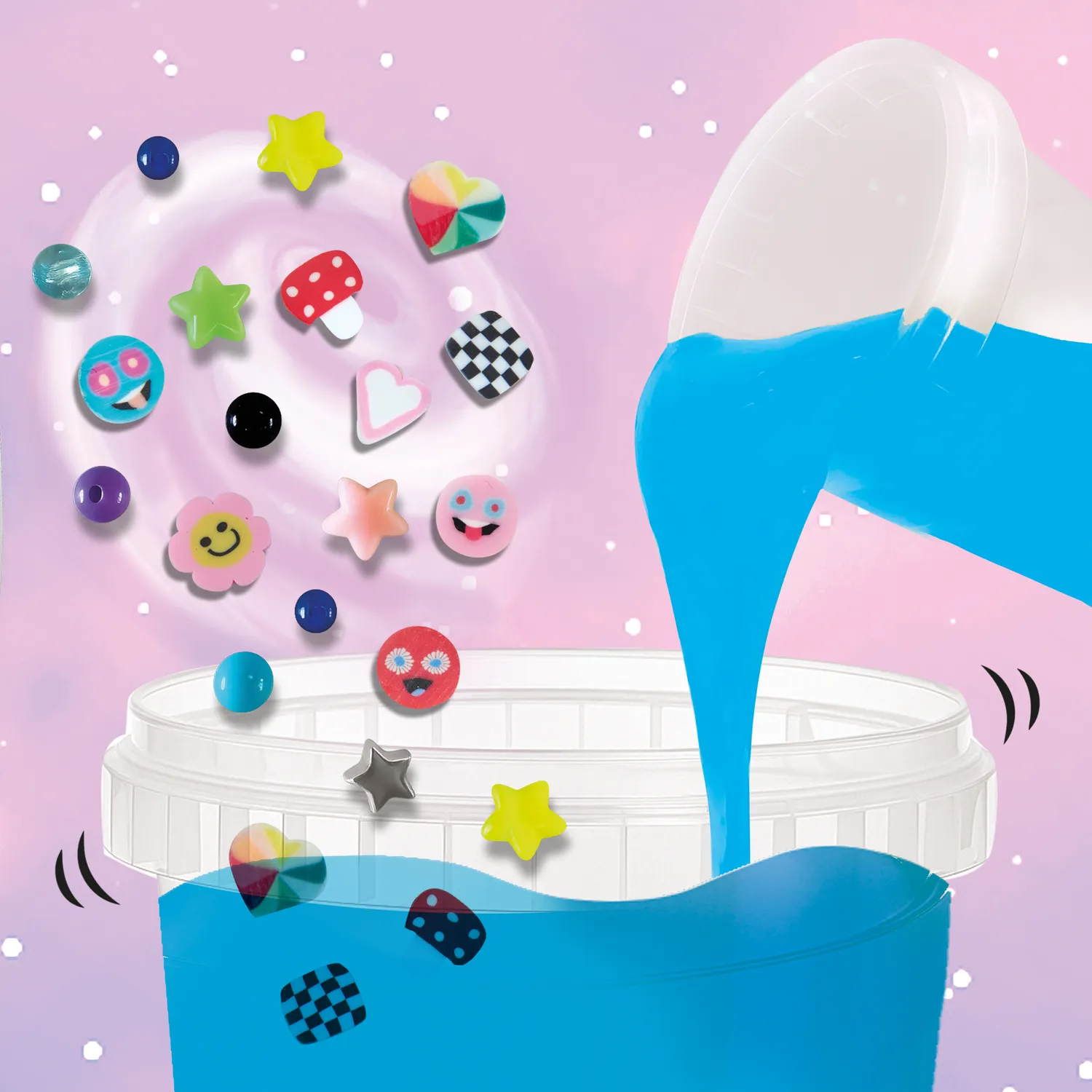 SES Creative Shake-a-Slime slim 200g Happy Explosion