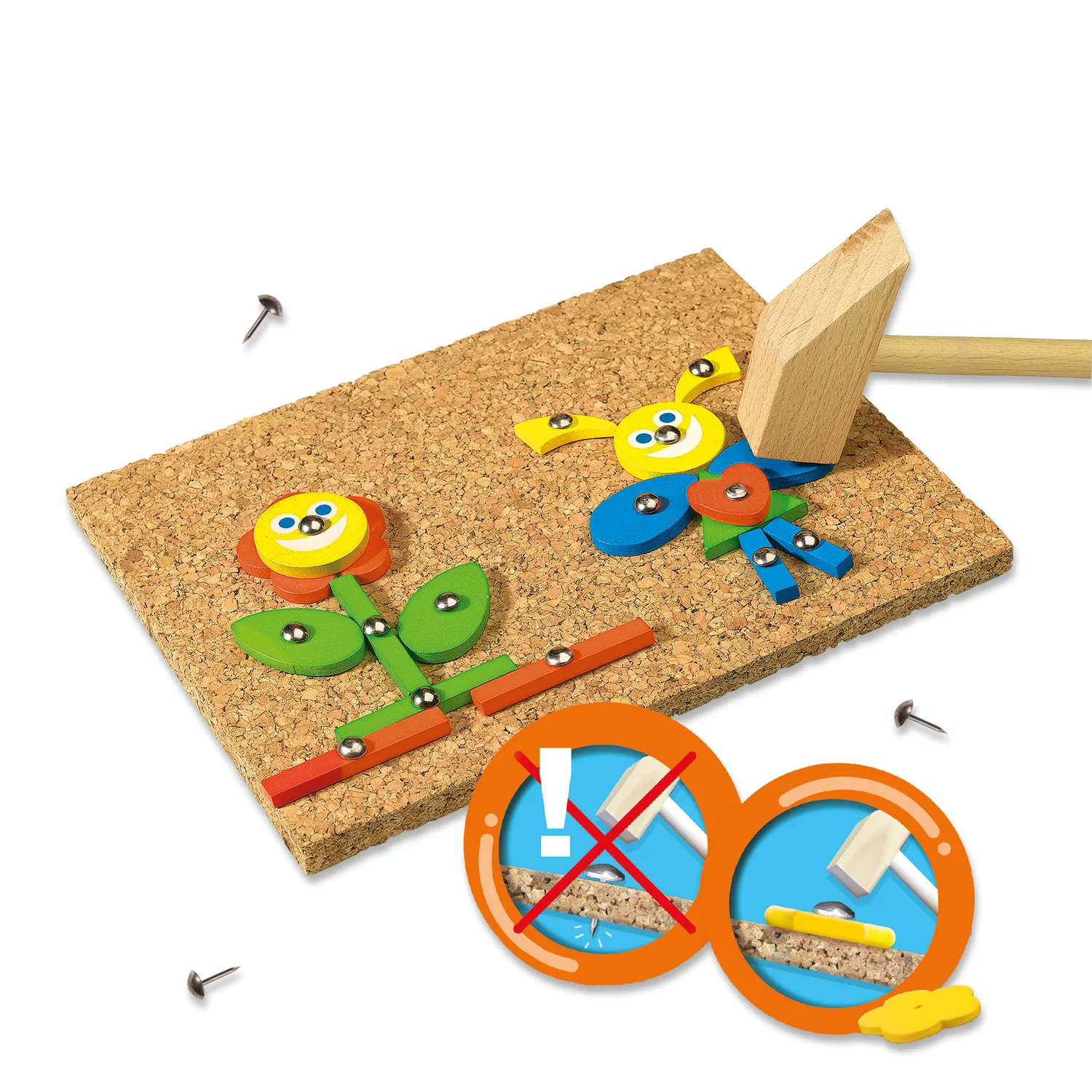 SES Creative Hamertik Fantasi hamreleg kork træ fra 3 år