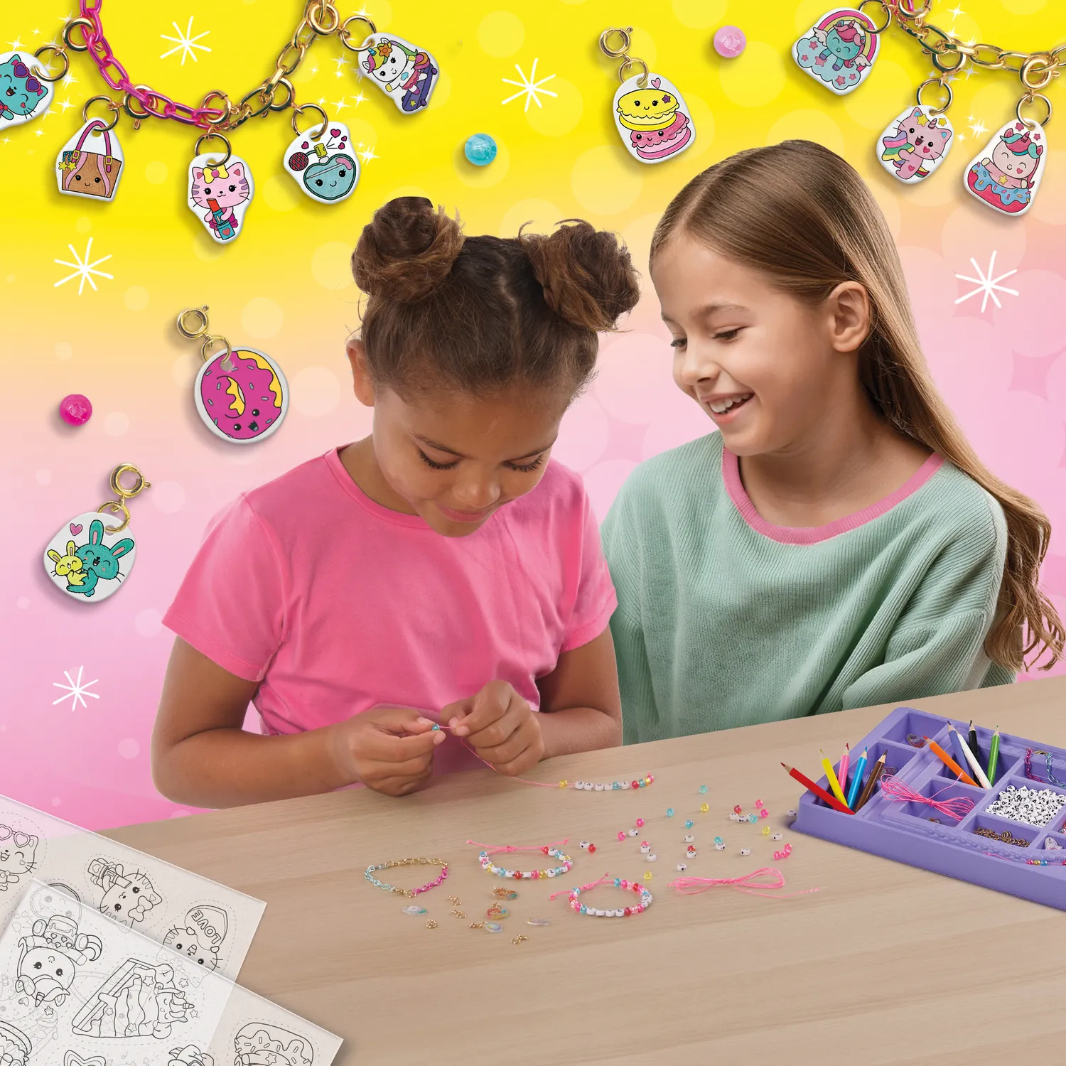 SES Creative Mini Shrinkies Charms smykkesæt 20 stk