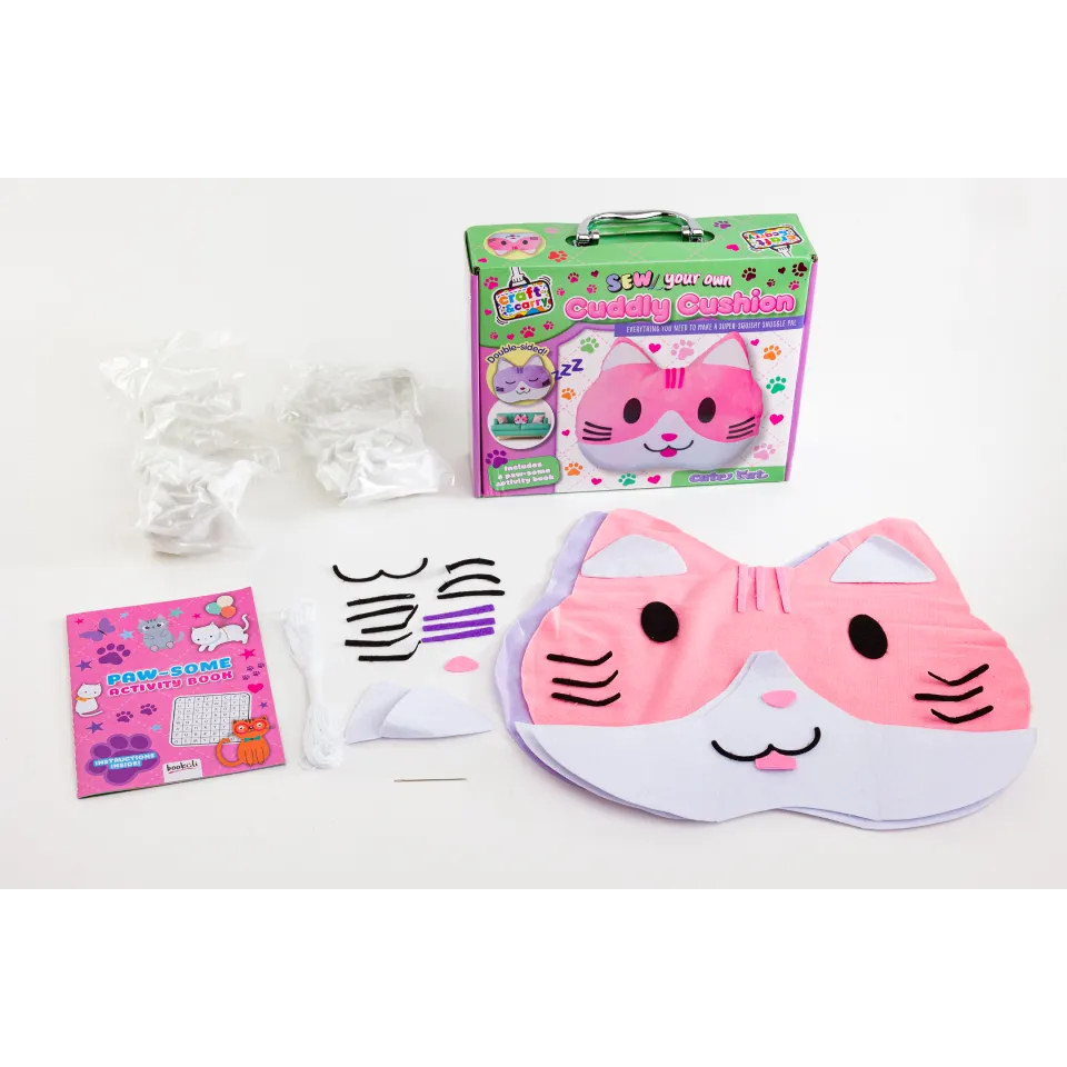 Decoden Magic Sew Your Own Cute Cat sysæt kattepude 6-12 år