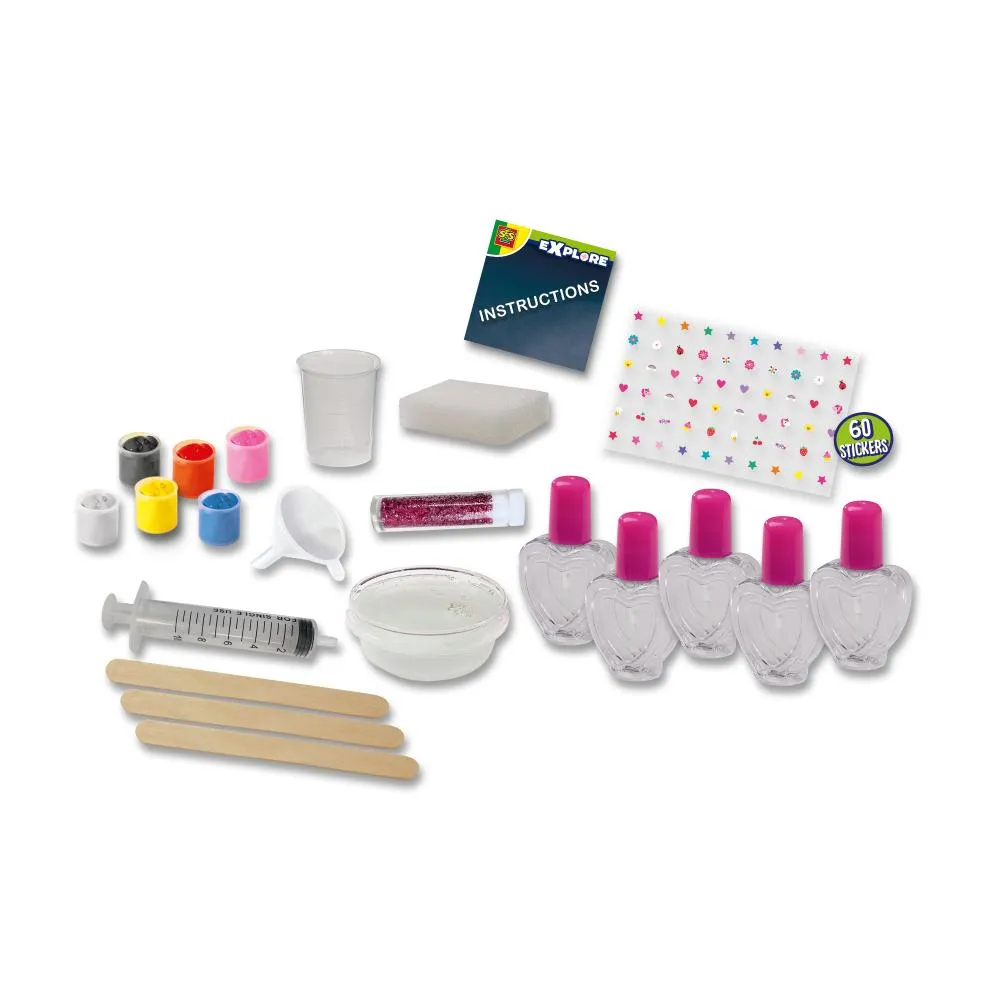 SES Creative Studio Lab neglelak sæt peel-off glitter