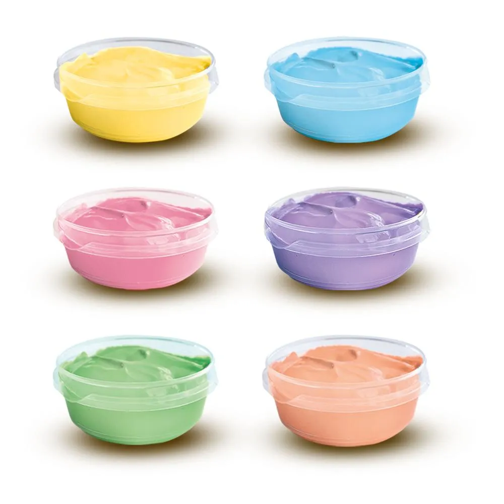 SES Creative fingerfarve pastel 6x45 ml 6 farver