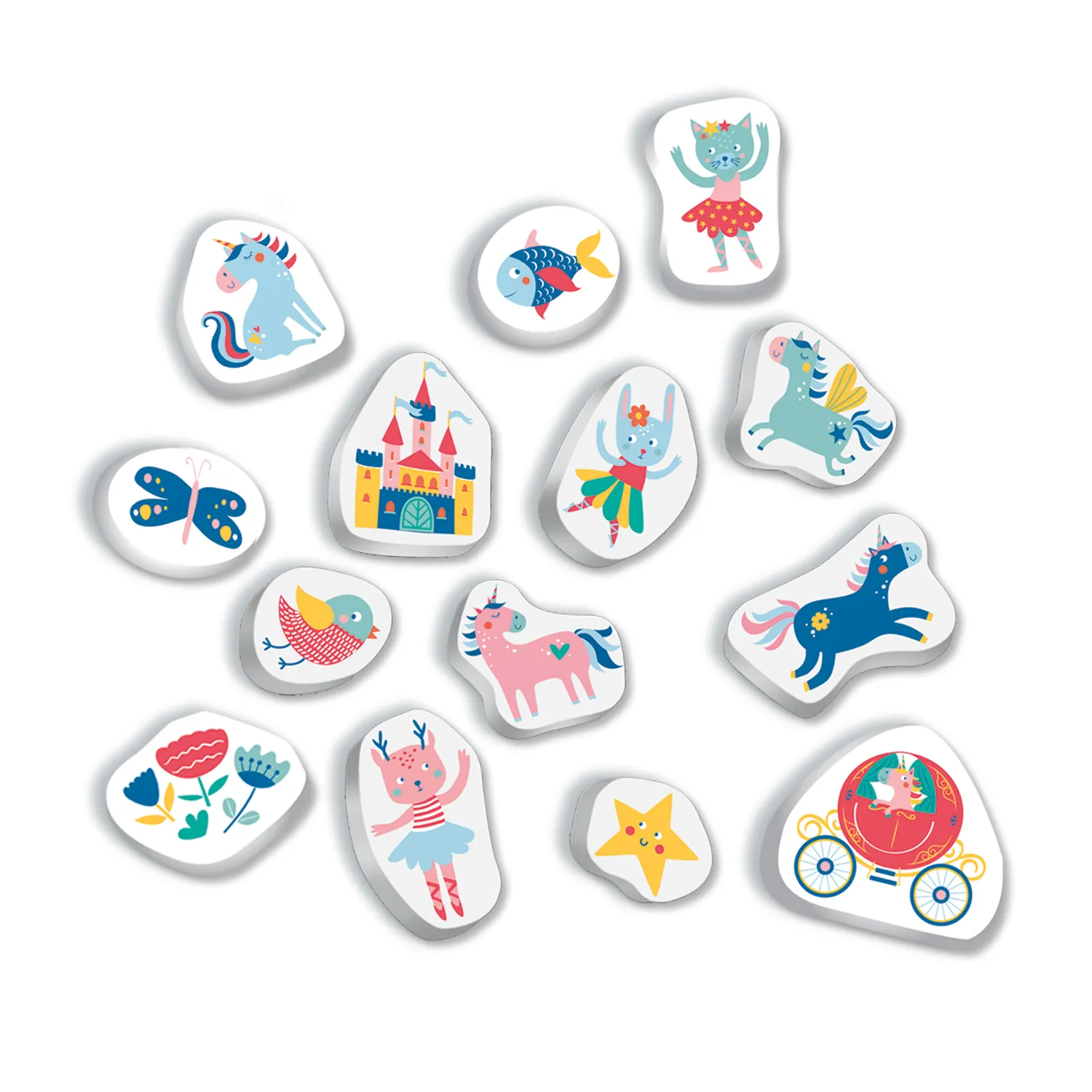 SES Creative badefigurer eventyr skum 14 stk