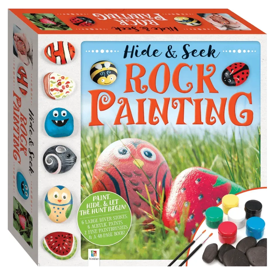 Decoden Magic Hide and Seek stenmalingssæt 6 sten