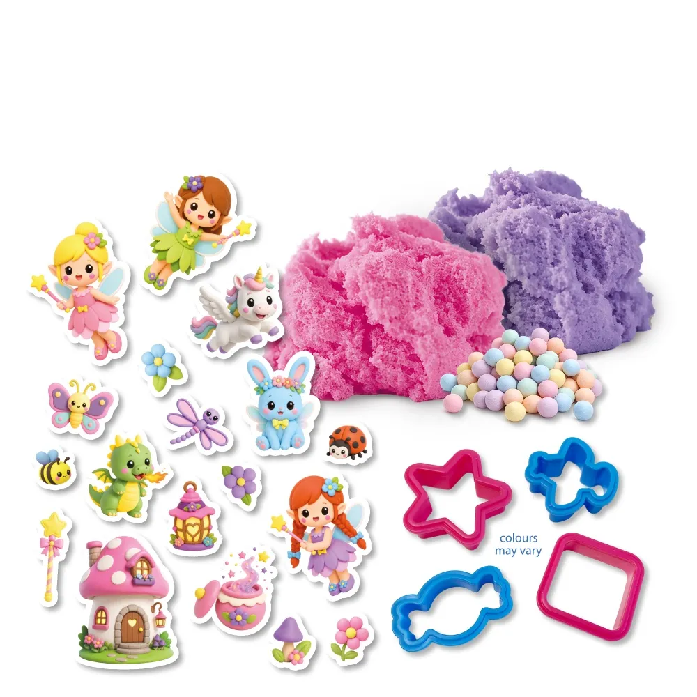 SES Creative Fluffli Fairy Land legemasse 2x100g